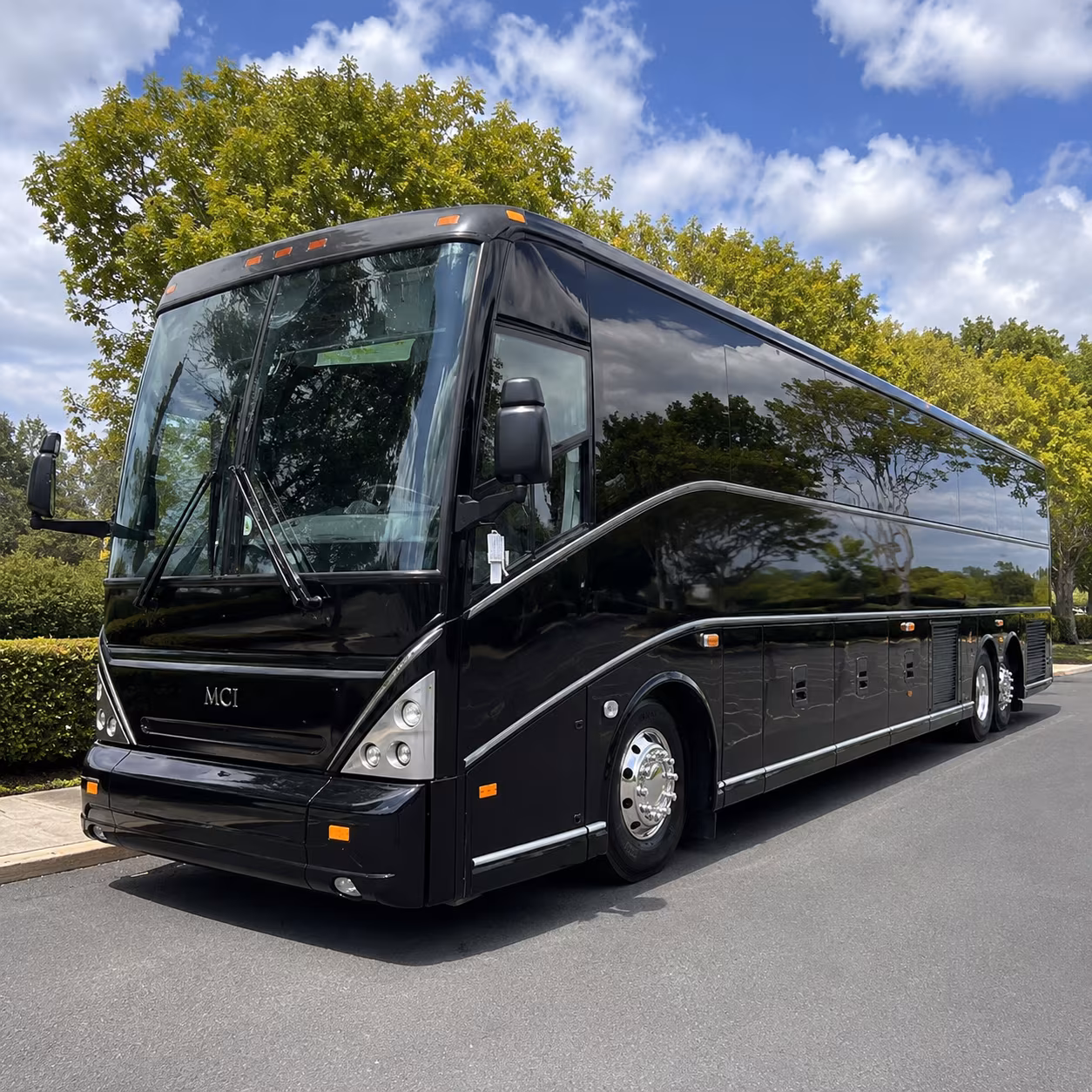 56 passenger charter bus