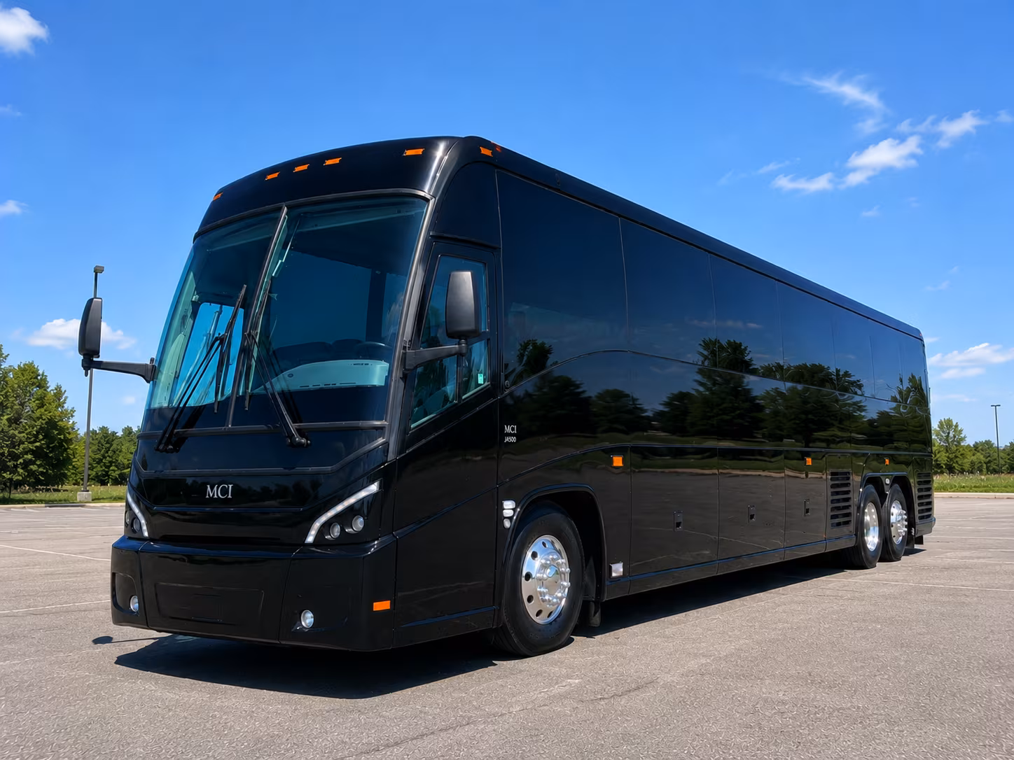 charter buses for estes park and mountain venue wedding weekends