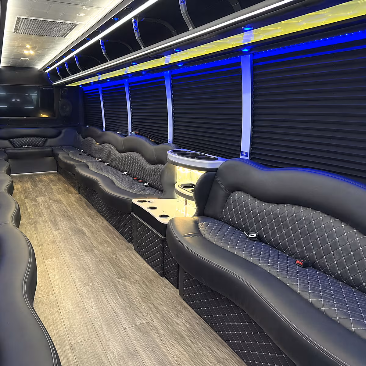 thornton night out party bus rental