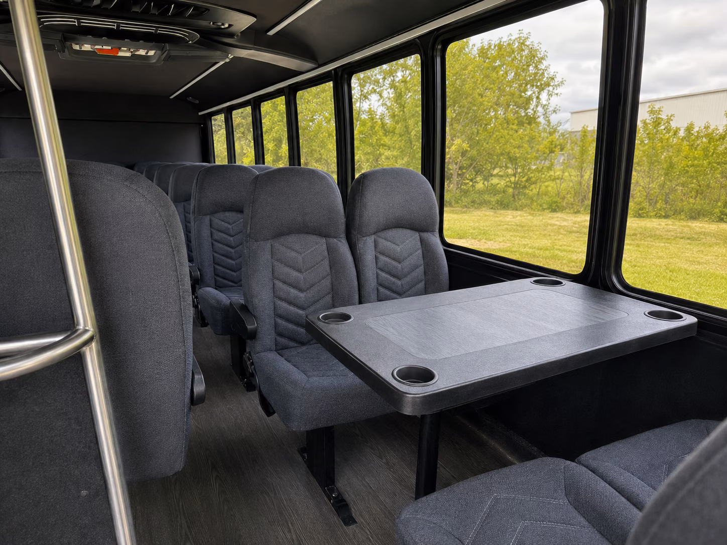 thornton private event transportation onboard seating
