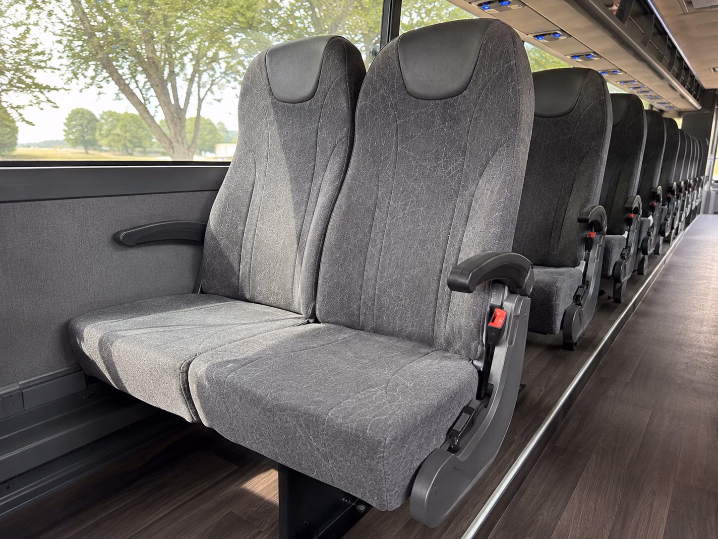 thornton school event transportation onboard seating